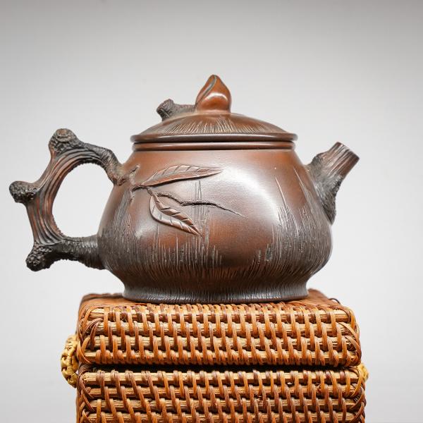 Чайник «Деревянный Ши Пяо» Цзяньшуй керамика 275&nbsp;мл
