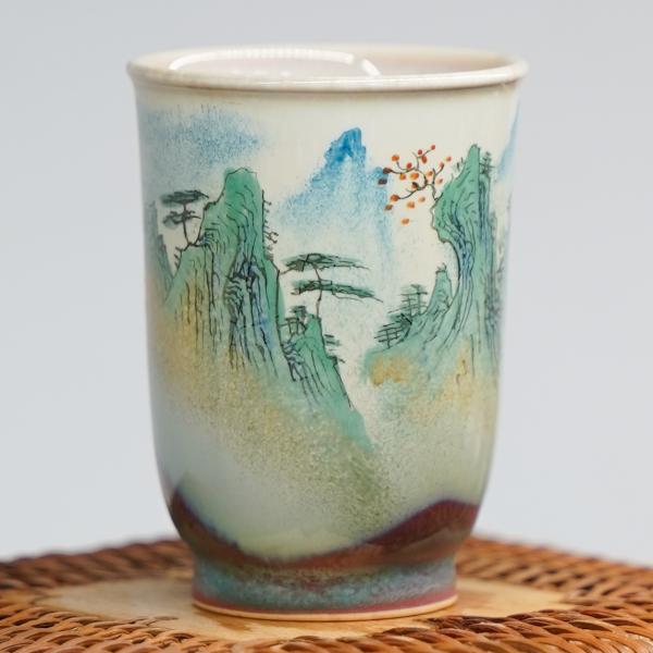 Пиала «Воды и горы 165» Цзиндэчжэнь керамика 70&nbsp;мл