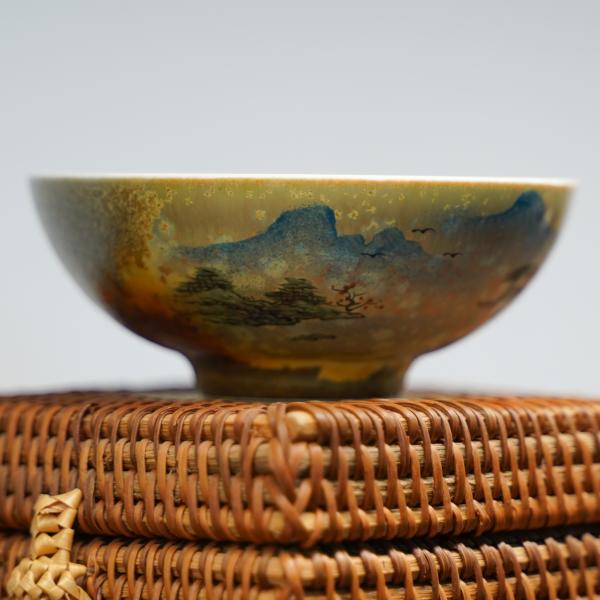 Пиала «Воды и горы 159» Цзиндэчжэнь керамика 95&nbsp;мл