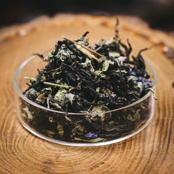 Травяной чай «Сосновый бор» с зизифорой и малиной