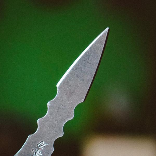 Шило (нож) для пуэра «Кунай» охра 14&nbsp;см