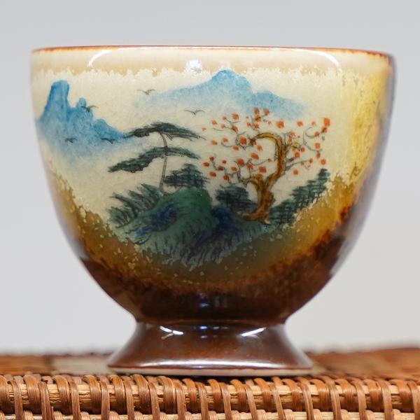Пиала «Воды и горы 148» Цзиндэчжэнь керамика 95 мл Пиала «Воды и горы 148» Цзиндэчжэнь керамика 95 мл фото