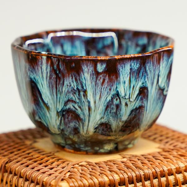 Пиала «Синее пламя» керамика 100 мл Пиала «Синее пламя» керамика 100 мл