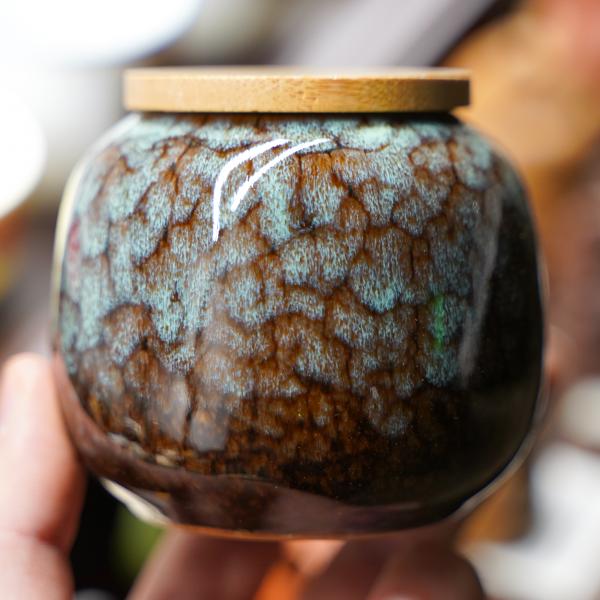 Чайница «Морская волна» керамика 250&nbsp;мл