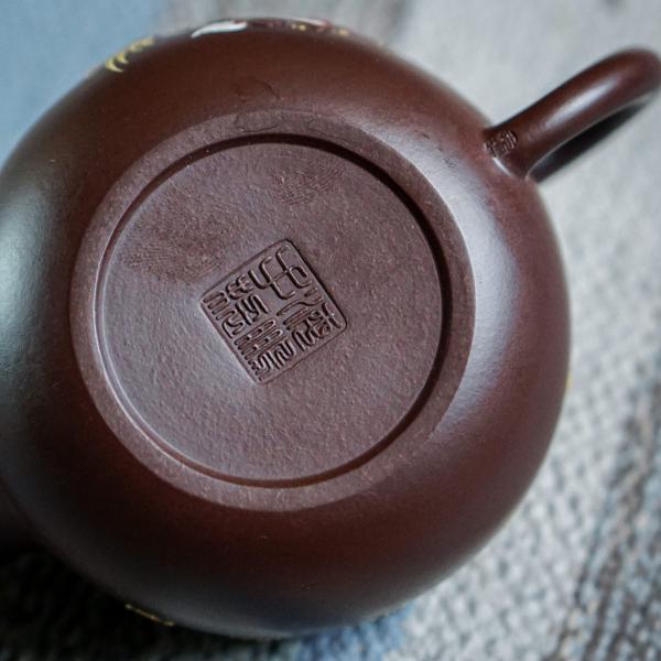Исинский чайник «Фан Гу цветок и птица» 190&nbsp;мл