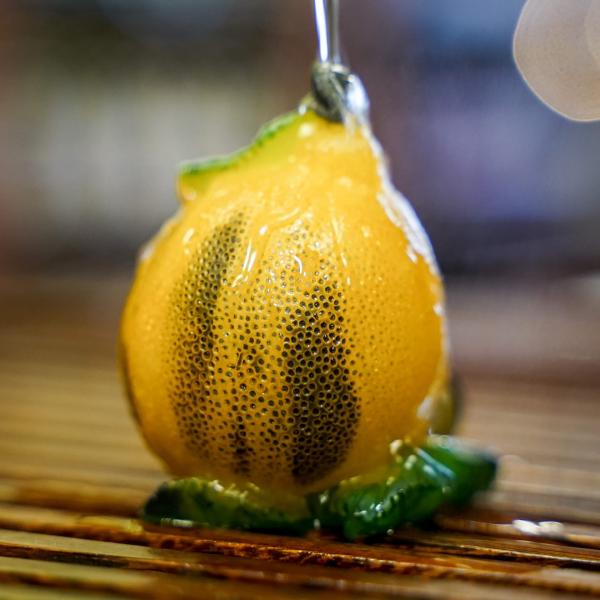 Чайная фигурка «Лимон» 6х5 см фото