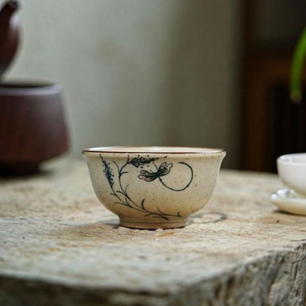 Пиала «Стрекоза» Дэхуа 90&nbsp;мл