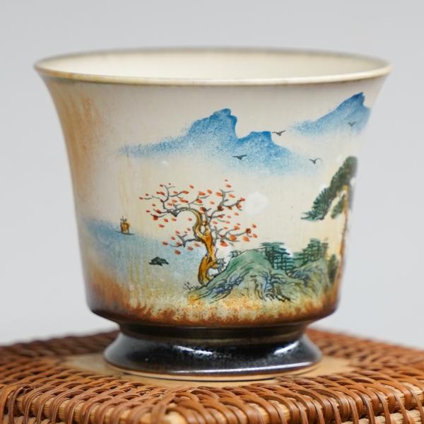 Пиала «Воды и горы 116» Цзиндэчжэнь керамика 130&nbsp;мл