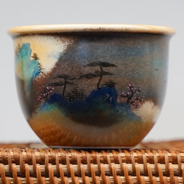 Пиала «Воды и горы 155» Цзиндэчжэнь керамика 120 мл фото