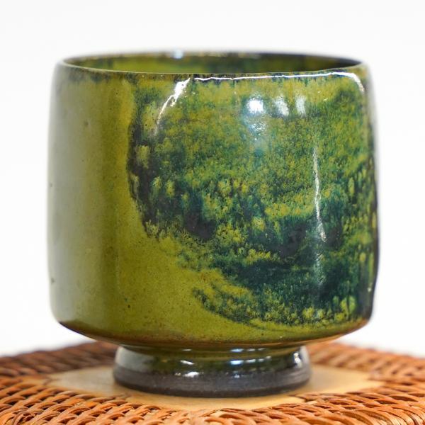 Пиала «Тёмно-оливковая 2» керамика 135&nbsp;мл