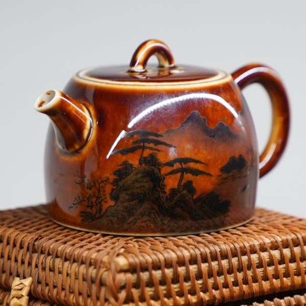 Чайник «334» Цзиндэчжэнь керамика 175&nbsp;мл