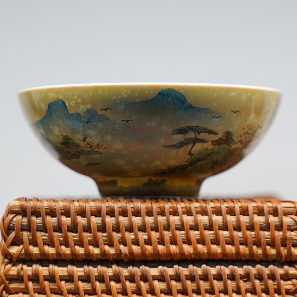 Пиала «Воды и горы 159» Цзиндэчжэнь керамика 95&nbsp;мл