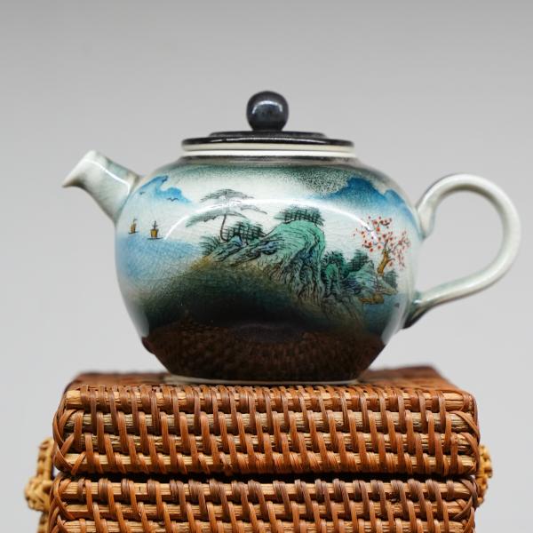 Чайник «313» Цзиндэчжэнь керамика 195&nbsp;мл