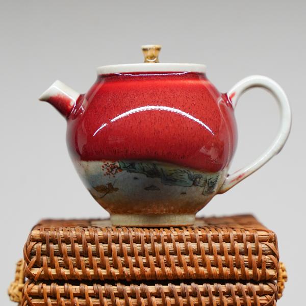Чайник «319» Цзиндэчжэнь керамика 175 мл фото