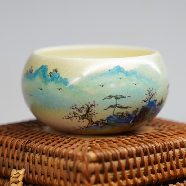 Пиала «Воды и горы 166» Цзиндэчжэнь керамика 125&nbsp;мл