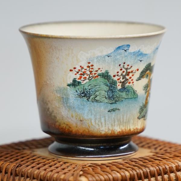 Пиала «Воды и горы 104» Цзиндэчжэнь керамика 125&nbsp;мл