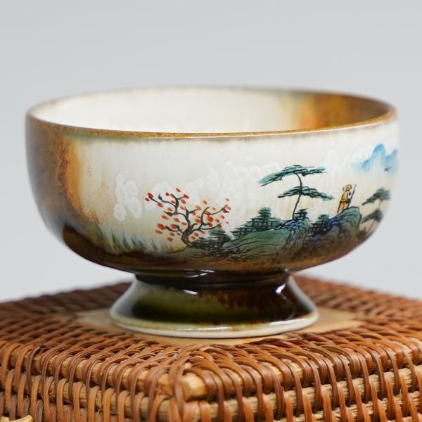 Пиала «Воды и горы 120» Цзиндэчжэнь керамика 90 мл Пиала «Воды и горы 120» Цзиндэчжэнь керамика 90 мл