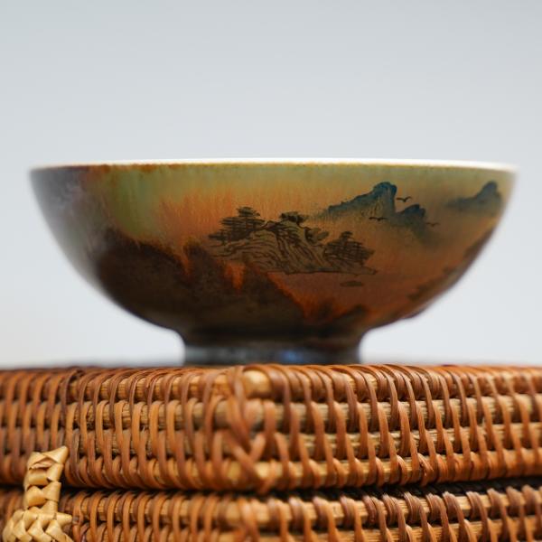 Пиала «Воды и горы 138» Цзиндэчжэнь керамика 110 мл Пиала «Воды и горы 138» Цзиндэчжэнь керамика 110 мл