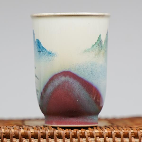 Пиала «Воды и горы 130» Цзиндэчжэнь керамика 70&nbsp;мл