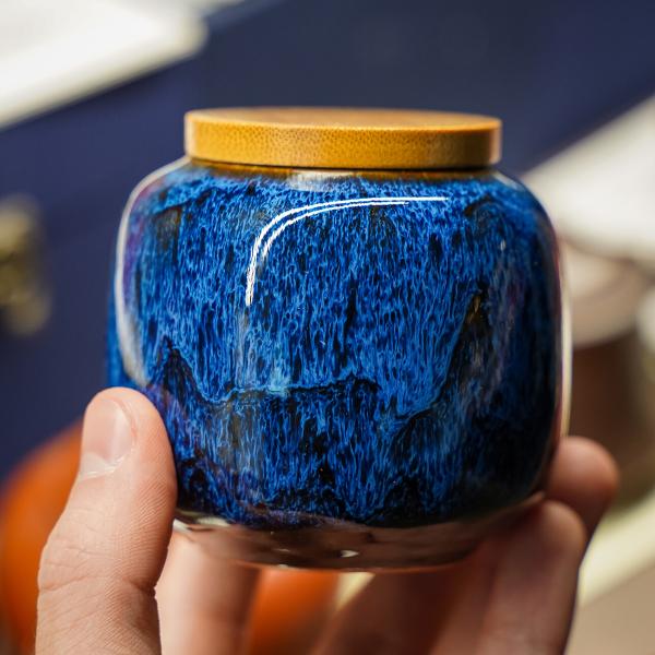 Чайница «Синева» керамика 200 мл фото