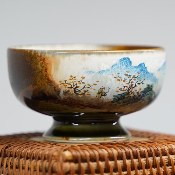 Пиала «Воды и горы 190» Цзиндэчжэнь керамика 100&nbsp;мл