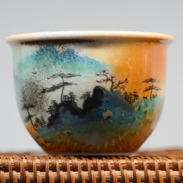 Пиала «Воды и горы 174» Цзиндэчжэнь керамика 120&nbsp;мл