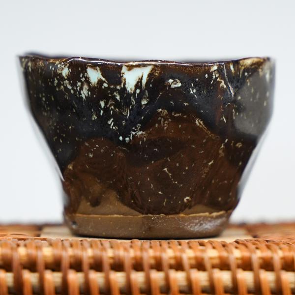Пиала «Обсидиановая 2» керамика 50 мл фото