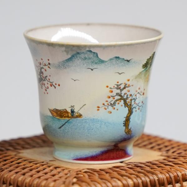 Пиала «Воды и горы 114» Цзиндэчжэнь керамика 70&nbsp;мл