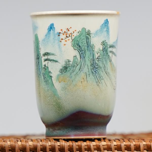 Пиала «Воды и горы 165» Цзиндэчжэнь керамика 70&nbsp;мл