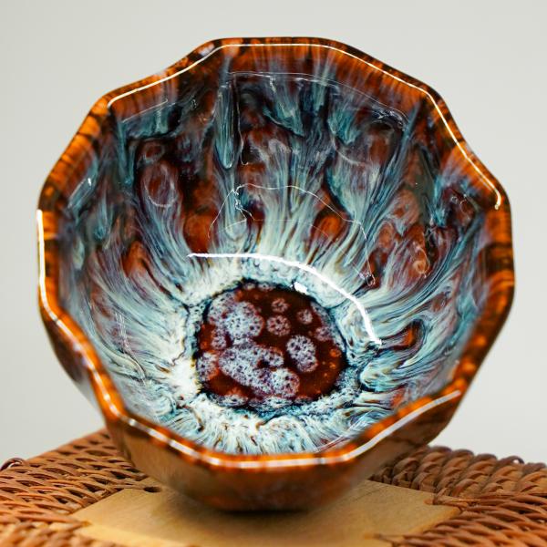 Пиала «Оранжевое пламя» керамика 100 мл Пиала «Оранжевое пламя» керамика 100 мл