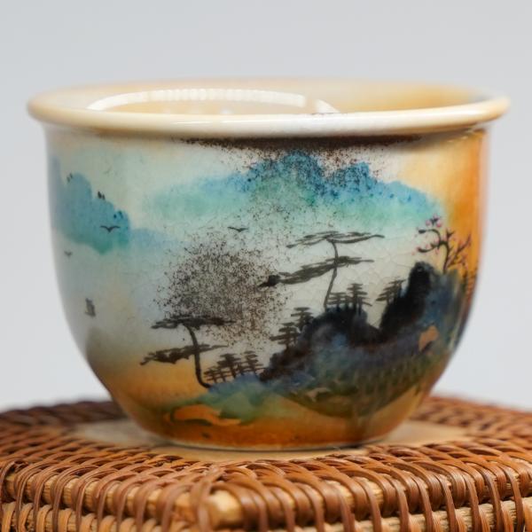 Пиала «Воды и горы 174» Цзиндэчжэнь керамика 120&nbsp;мл