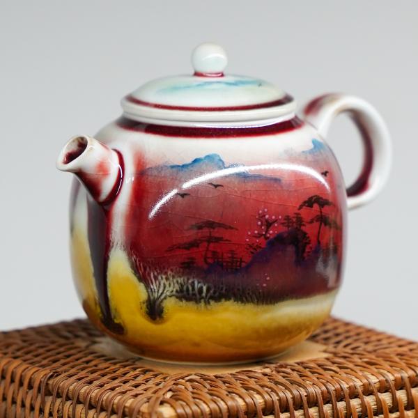 Чайник «324» Цзиндэчжэнь керамика 185&nbsp;мл