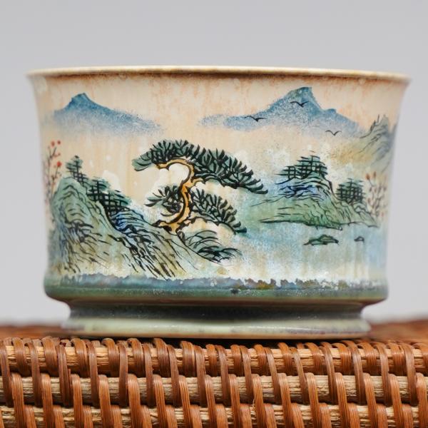 Пиала «Воды и горы 98» Цзиндэчжэнь керамика 105&nbsp;мл