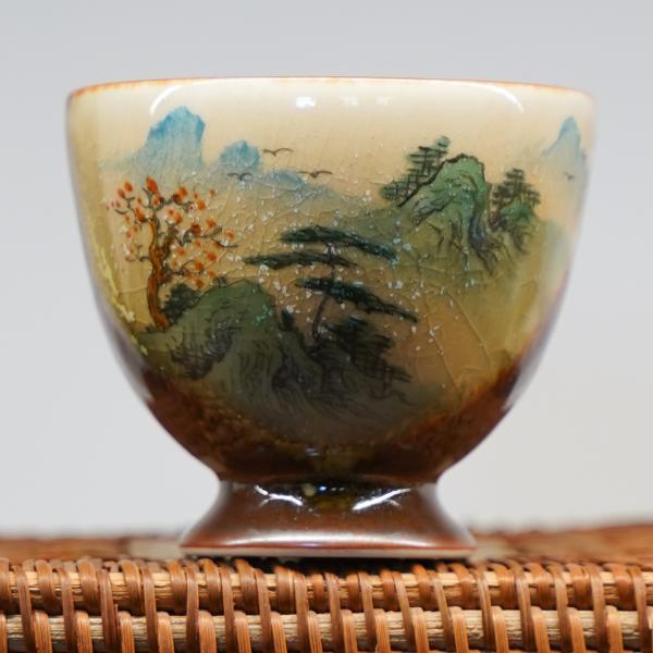 Пиала «Воды и горы 147» Цзиндэчжэнь керамика 95 мл Пиала «Воды и горы 147» Цзиндэчжэнь керамика 95 мл фото