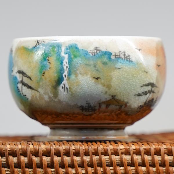 Пиала «Воды и горы 172» Цзиндэчжэнь керамика 125&nbsp;мл