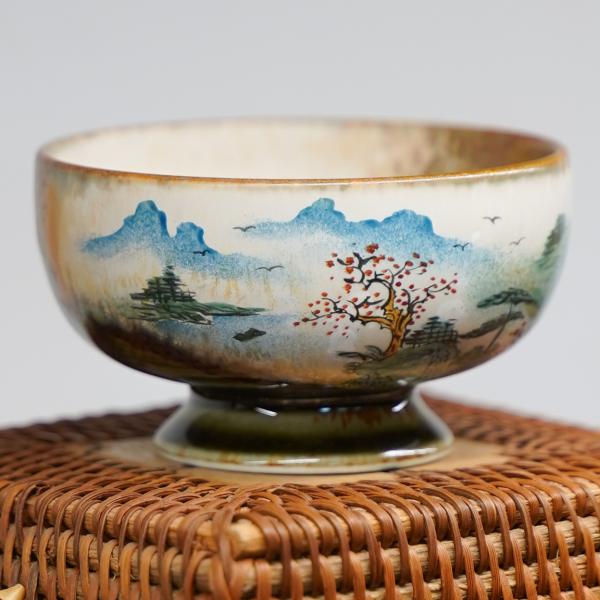 Пиала «Воды и горы 101» Цзиндэчжэнь керамика 85&nbsp;мл