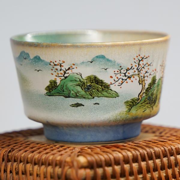 Пиала «Воды и горы 137» Цзиндэчжэнь керамика 110 мл Пиала «Воды и горы 137» Цзиндэчжэнь керамика 110 мл