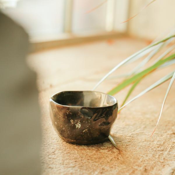 Пиала «Обсидиановая 4» керамика 50&nbsp;мл