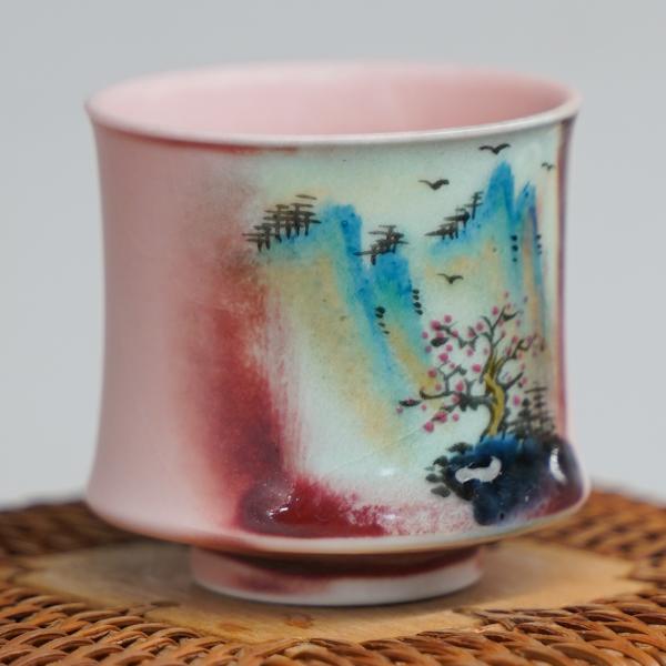 Пиала «Воды и горы 103» Цзиндэчжэнь керамика 50&nbsp;мл