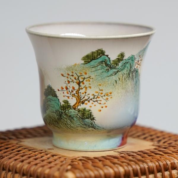 Пиала «Воды и горы 111» Цзиндэчжэнь керамика 70&nbsp;мл