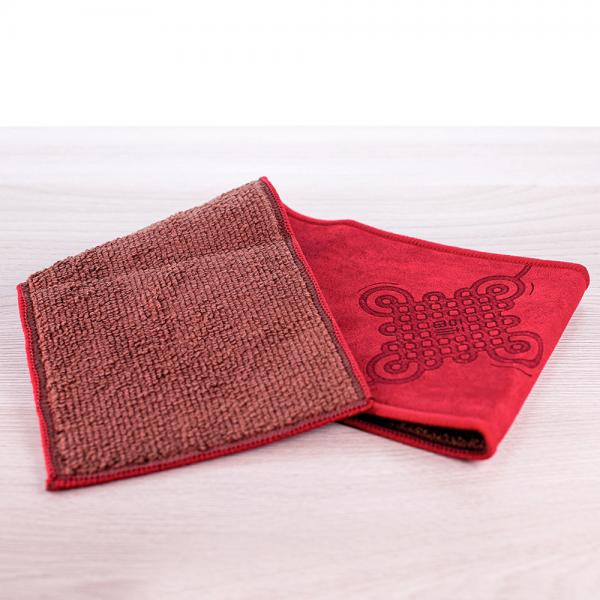 Чайное полотенце «Красное счастье» 10×37&nbsp;см