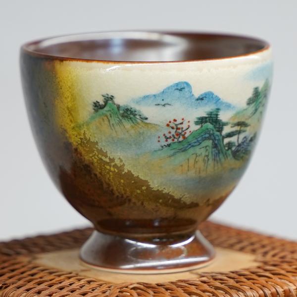 Пиала «Воды и горы 97» Цзиндэчжэнь керамика 95&nbsp;мл