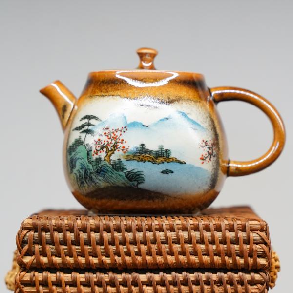 Чайник «302» Цзиндэчжэнь керамика 175&nbsp;мл