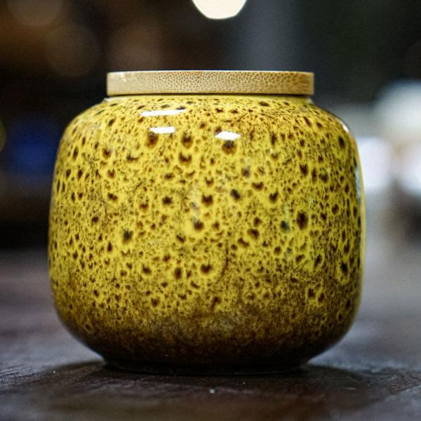 Чайница «Подсолнухи» керамика 250 мл фото