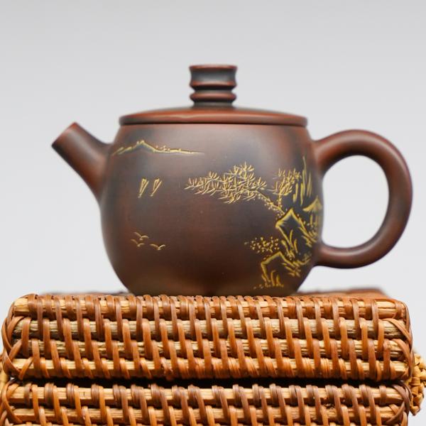 Чайник из Гуанси «Нисин Тао Хань Ва Ху 2» 110 мл фото