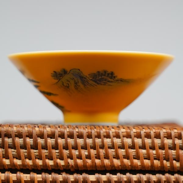 Пиала «Воды и горы 113» Цзиндэчжэнь керамика 70&nbsp;мл