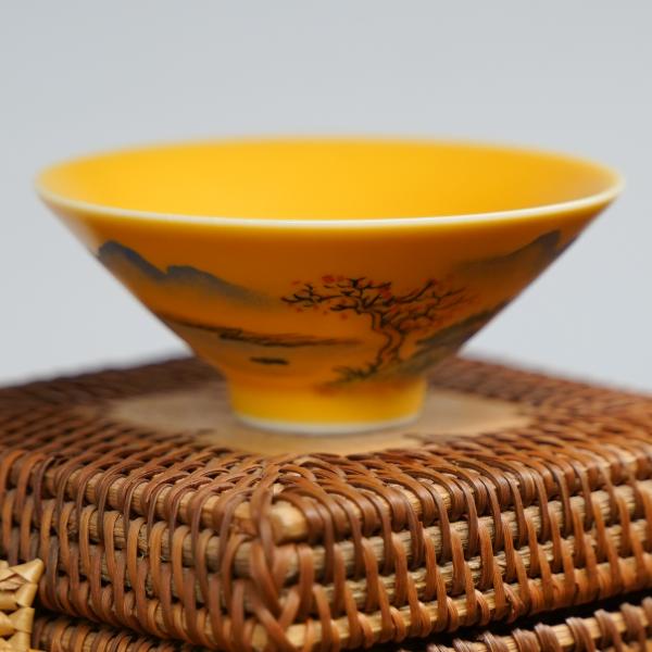 Пиала «Воды и горы 113» Цзиндэчжэнь керамика 70&nbsp;мл