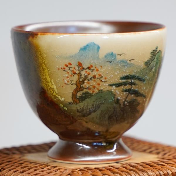 Пиала «Воды и горы 147» Цзиндэчжэнь керамика 95&nbsp;мл