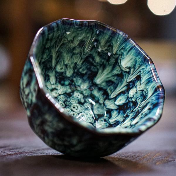 Пиала «Призраки морей 2» керамика 110 мл фото