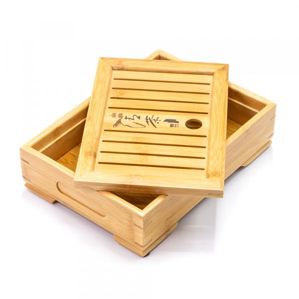 Чайная доска (чабань) «Бамбук» 26×18×7&nbsp;см